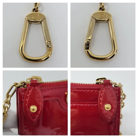 LOUIS VUITTON Monogram Vernis Patent Leather Key Cles Wallet - Picture 6 of 11